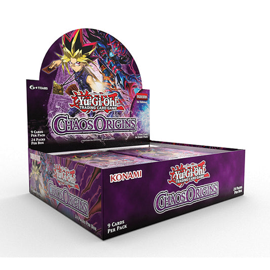Yu-Gi-Oh: Chaos Origins Booster Display