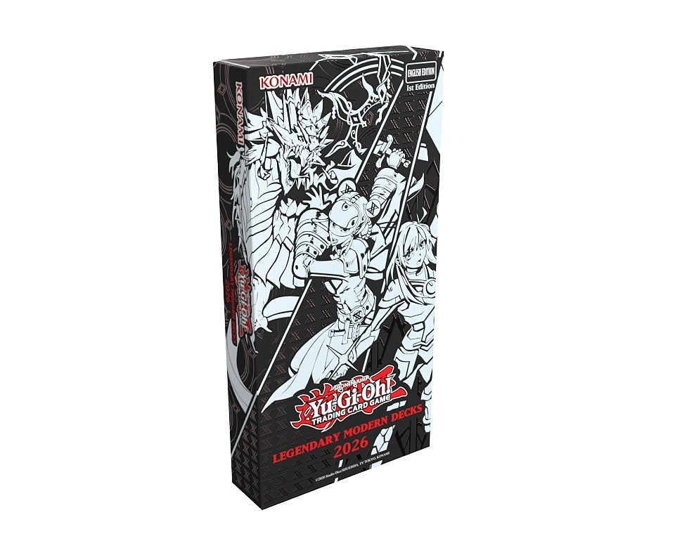 Yu-Gi-Oh: Legendary Modern Decks 2026 (3 Decks)