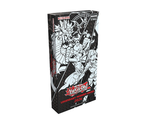 Yu-Gi-Oh: Legendary Modern Decks 2026 (3 Decks)