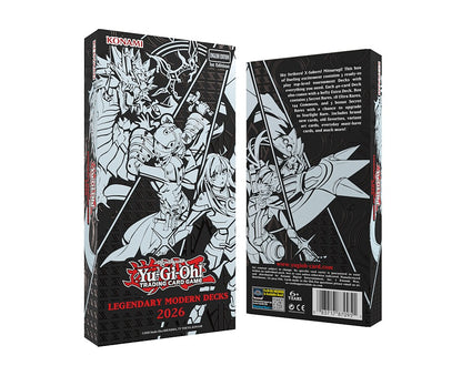 Yu-Gi-Oh: Legendary Modern Decks 2026 (3 Decks)
