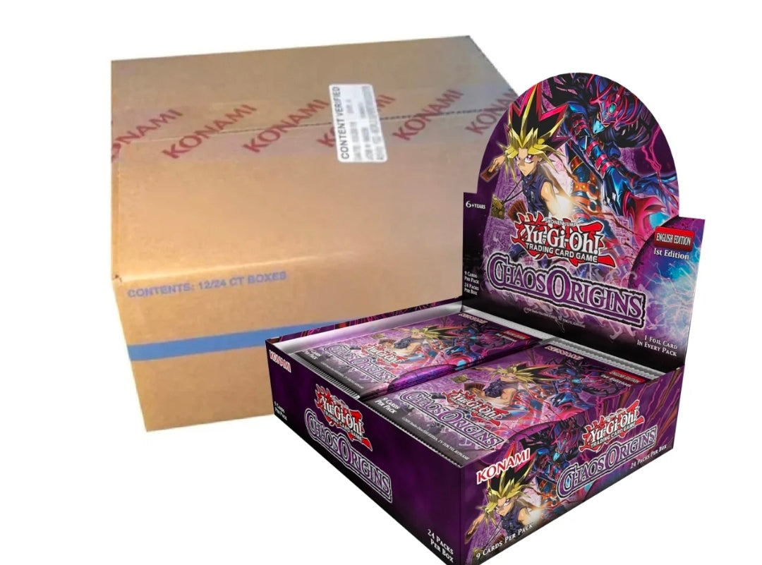 Yu-Gi-Oh: Chaos Origins Booster Display