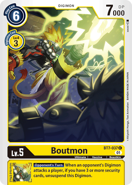 Boutmon [BT7-037] [Next Adventure]
