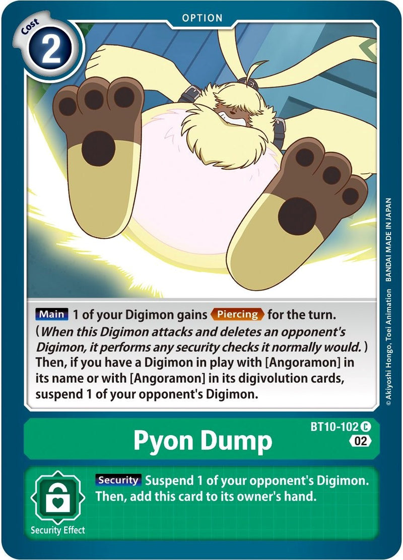 Pyon Dump [BT10-102] [Xros Encounter]