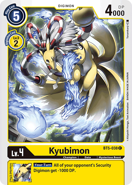 Kyubimon [BT5-038] [Battle of Omni]