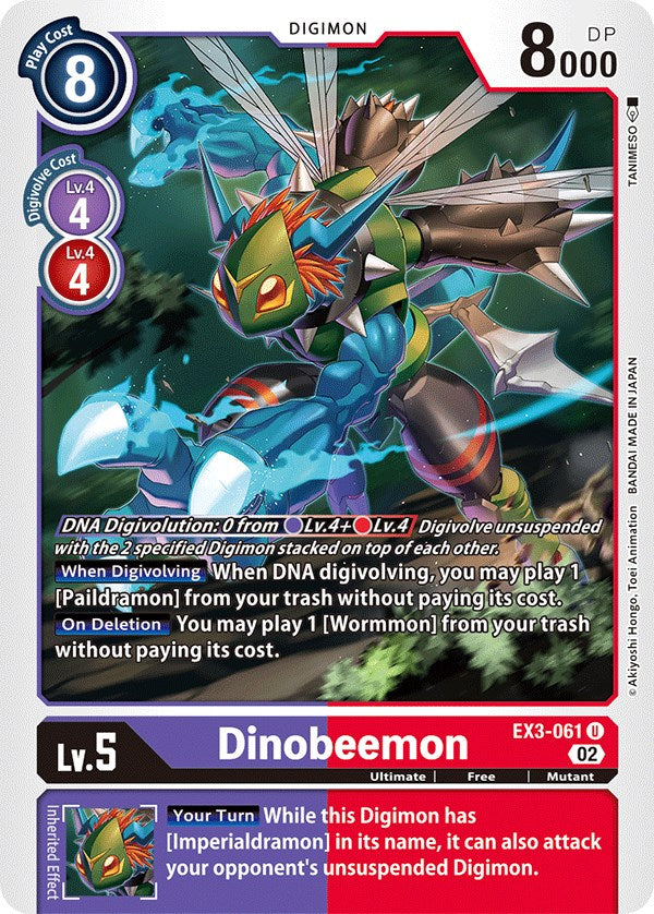 Dinobeemon [EX3-061] [Draconic Roar]