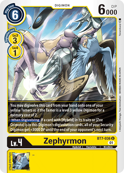 Zephyrmon [BT7-036] [Next Adventure]