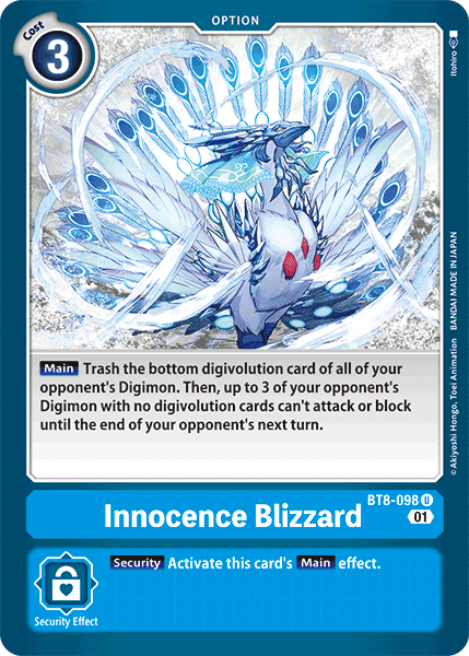 Innocence Blizzard [BT8-098] [New Awakening]