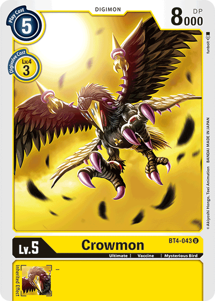 Crowmon [BT4-043] [Great Legend]