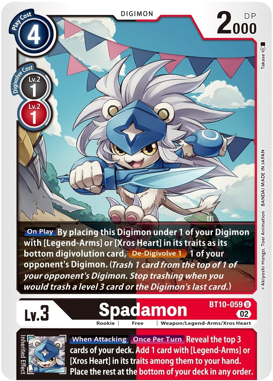 Spadamon [BT10-059] [Xros Encounter]