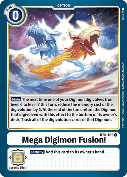 Mega Digimon Fusion! [BT5-109] [Battle of Omni]