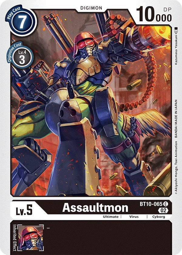 Assaultmon [BT10-065] [Xros Encounter]