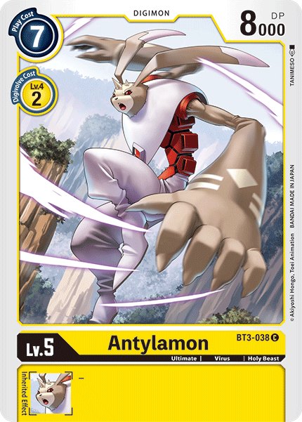 Antylamon [BT3-038] [Release Special Booster Ver.1.5]