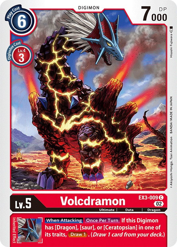 Volcdramon [EX3-009] [Draconic Roar]