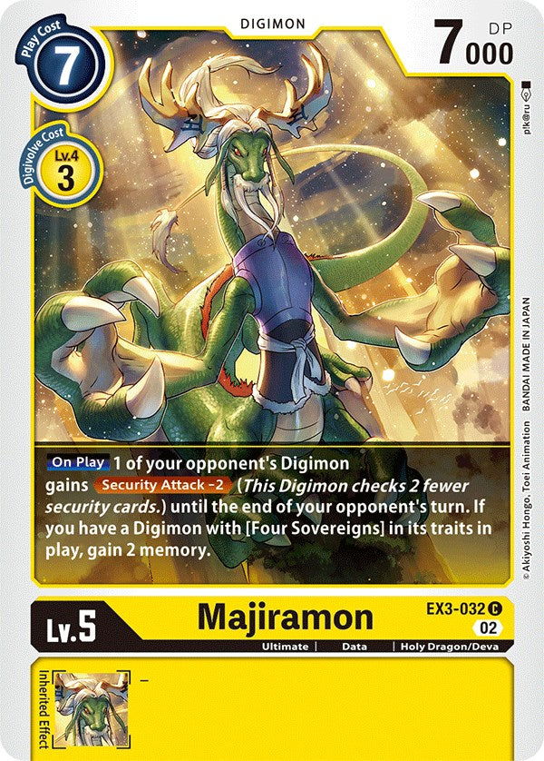 Majiramon [EX3-032] [Draconic Roar]