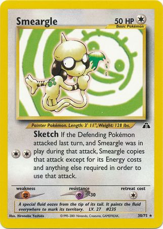 Smeargle (30/75) [Neo Discovery Unlimited]