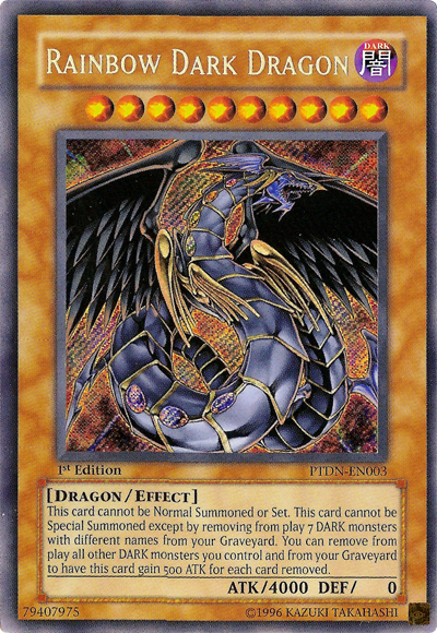 Rainbow Dark Dragon [PTDN-EN003] Secret Rare
